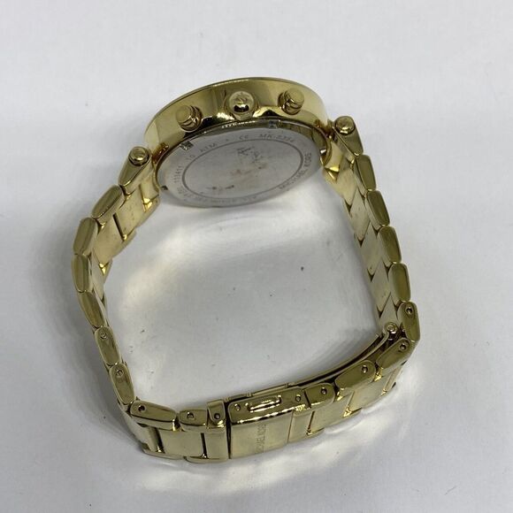 Michael Kors Parker MK5354 Women's Gold Stainless Steel Analog Dial Watch VK737 - Picture 11 of 12